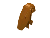 Набор LEGO Minifig Head Modified Mechanical (Battle Droid), Темно-оранжевый
