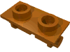 Набор LEGO Hinge Brick 1 x 2 Top Plate Thin, Темно-оранжевый