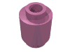 Набор LEGO Brick Round 1 x 1 Open Stud, Темно-розовый