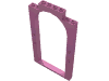 Набор LEGO Belville Wall, Door Frame Arched 1 x 8 x 12, Темно-розовый