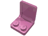 Набор LEGO Minifig Seat 2 x 2, Темно-розовый