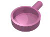 Набор LEGO Minifig Frying Pan, Темно-розовый