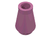 Набор LEGO Cone 1 x 1 [No Top Groove], Темно-розовый