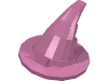 Набор LEGO Minifig Wizards Hat, Темно-розовый