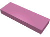 Набор LEGO Tile 1 x 3, Темно-розовый
