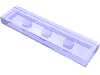 Набор LEGO Tile 1 x 4 with Groove, Trans-Purple