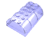 Набор LEGO Container - Trunk Lid 4 x 6 x 1 2/3, Trans-Purple