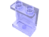 Набор LEGO Panel 1 x 2 x 2 [Side Supports / Hollow Studs], Trans-Purple