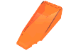 Набор LEGO Windscreen 10 x 4 x 2 1/3 Canopy, Trans-Neon Orange