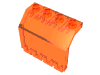 Набор LEGO Hinge Panel 2 x 4 x 3 1/3, Trans-Neon Orange