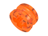 Набор LEGO Technic Bush 1/2 Smooth with Axle Hole Semi-Reduced, Trans-Neon Orange