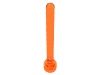 Набор LEGO Antenna 1 x 4 with Rounded Top, Trans-Neon Orange