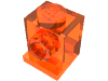 Набор LEGO Brick Special 1 x 1 with Headlight and No Slot, Trans-Neon Orange