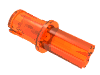 Набор LEGO Technic Axle Pin with Friction Ridges Lengthwise, Trans-Neon Orange