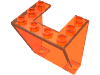 Набор LEGO Windscreen 3 x 4 x 4 Inverted, Trans-Neon Orange