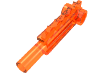 Набор LEGO Minifig Chainsaw Blade, Trans-Neon Orange