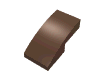 Набор LEGO Slope Curved 2 x 1 No Studs [1/2 Bow], Коричневый