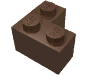 Набор LEGO Brick 2 x 2 Corner, Коричневый