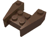 Набор LEGO Wedge 3 x 4 [No Stud Notches], Коричневый