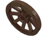 Набор LEGO Wheel Wagon Small (27mm D.), Коричневый