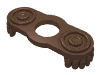 Набор LEGO Minifig Epaulette, Коричневый