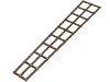 Набор LEGO Boat Mast Rigging Long 27 x 5, Коричневый