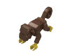 Набор LEGO Monkey [Complete Assembly], Коричневый