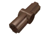 Набор LEGO Technic Axle and Pin Connector Angled #2 - 180В°, Коричневый