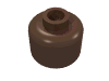 Набор LEGO Minifig Head Plain [Blocked Open Stud], Коричневый