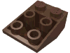 Набор LEGO Slope Inverted 33В° 3 x 2 [No Connections between Studs], Коричневый