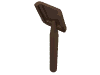 Набор LEGO Minifig Shovel [Round Stem End], Коричневый