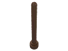 Набор LEGO Antenna 1 x 4 with Rounded Top, Коричневый