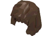 Набор LEGO Minifig Hair Female Mid-Length, Коричневый