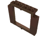 Набор LEGO Door Frame 2 x 8 x 6 Swivel without Bottom Notches, Коричневый