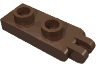 Набор LEGO Hinge Plate 1 x 2 with 2 Fingers and Hollow Studs, Коричневый