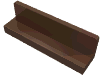 Набор LEGO Panel  1 x  4 x  1 with Rounded Corners [Thick Wall], Коричневый