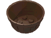 Набор LEGO Container, Barrel Half Large, Коричневый