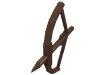 Набор LEGO Minifig Bow and Arrow [Large], Коричневый