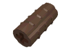 Набор LEGO Technic Axle Connector Ridged [with + Hole + Orientation], Коричневый