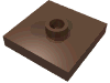 Набор LEGO Plate Special 2 x 2 with Groove and Centre Stud, Коричневый