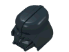 Набор LEGO Minifig Helmet SW Darth Vader, Черный хром