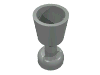 Набор LEGO Minifig Goblet, Светло-серый