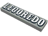 Набор LEGO Tile 1 x 4 with 'LEGOREDO' Print, Светло-серый