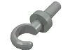 Набор LEGO Hand Pirate Hook, Светло-серый