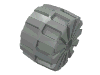 Набор LEGO Wheel Hard Plastic Giant (71mm D. x 47mm), Светло-серый