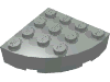 Набор LEGO Brick Round Corner 4 x 4 Full Brick, Светло-серый