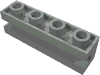 Набор LEGO Brick Special 1 x 4 with Groove, Светло-серый