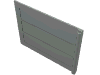 Набор LEGO Door Sliding - Type 2, Светло-серый