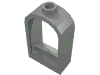 Набор LEGO Window 1 x 2 x 2 2/3 with Rounded Top, Светло-серый