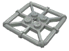 Набор LEGO Plate Special 2 x 2 with Bar Frame Square, Светло-серый